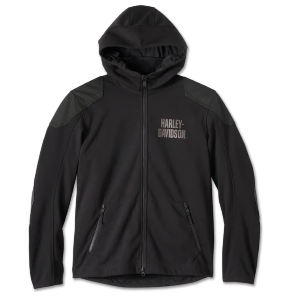 Willie G Skull Graphic Deflector 2.0 Hooded Riding Fleece