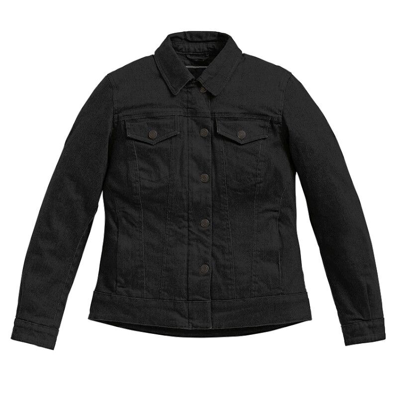 Motorrad Jeansjacke RoadCrafted Damen Regular Fit Schwarz | BMW