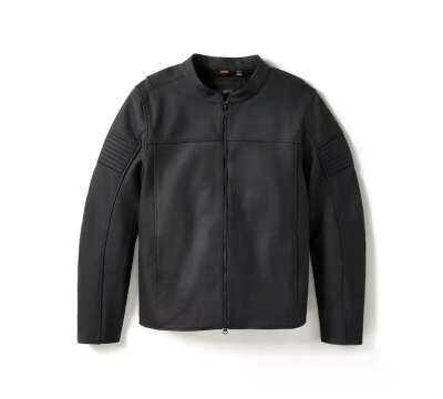 Milwaukee Leather Herren Klassische Moto Lederjacke – Mit Reißverschluss, Aus Rindsleder, Twill-Futter
