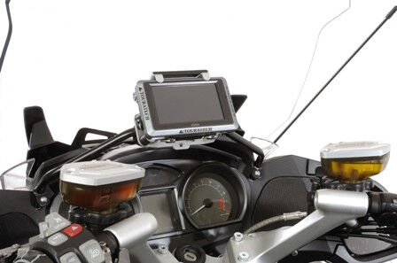 GPS Anbauadapter über Instrumente BMW R 1200 RT (2010-2013) Anbauadapter / GPS-Halter / Navi-Halter 