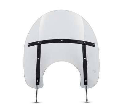 HDBUBALUS Windschutzscheibe 15,2 Cm (6 Zoll) Für Harley Touring, Electra Glide, Street Glide (1996–2013), Transparent