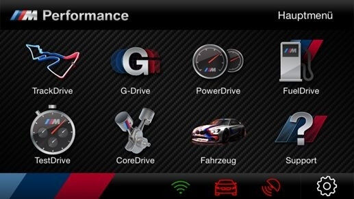 Orig. BMW M Performance Drive Analyser für alle iOS und Android Geräte