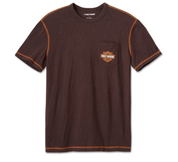 Harley Davidson Spirit of Freedom T-Shirt Herren - Braun