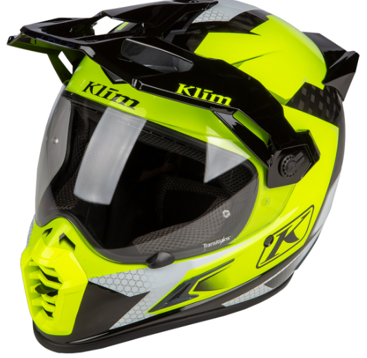 Klim - Krios Pro Helm ECE CHARGER HI-VIS Neongelb