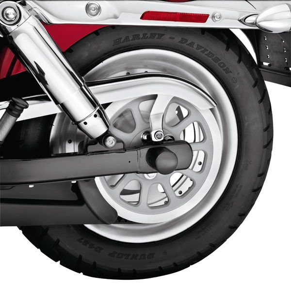 Harley Davidson Mutternkappen für Hinterachse - Schwarzglänzend 43422-09
