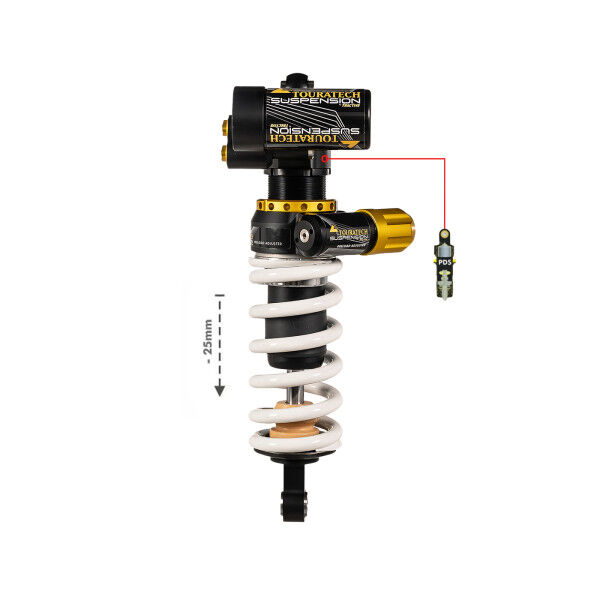 Touratech Suspension Federbein Typ Extreme Tieferlegung um -25mm für KTM 790/890 Adventure (2019-)