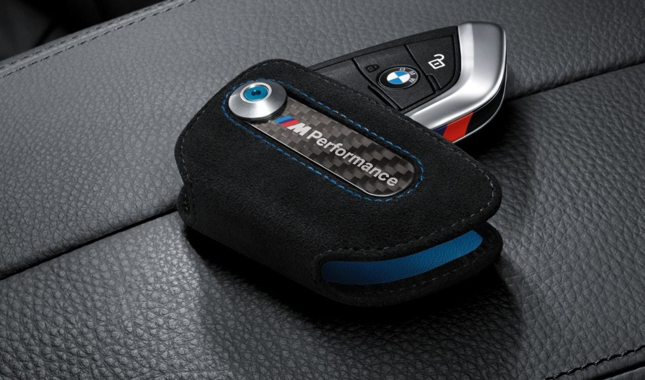 BMW M Performance Schlüsseletui Alcantara 82292355519