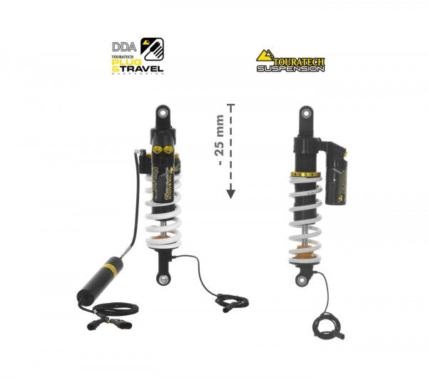 Touratech Suspension FAHRWERKSET Plug & Travel Tieferlegung -25mm für BMW R1200GS/R1250GS Adventure 