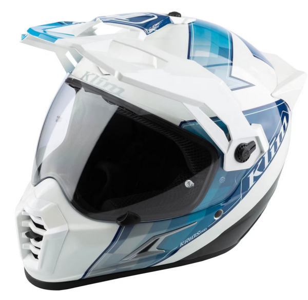 KLIM Motorrad Krios Pro Helmet ECE/DOT Spectrum White