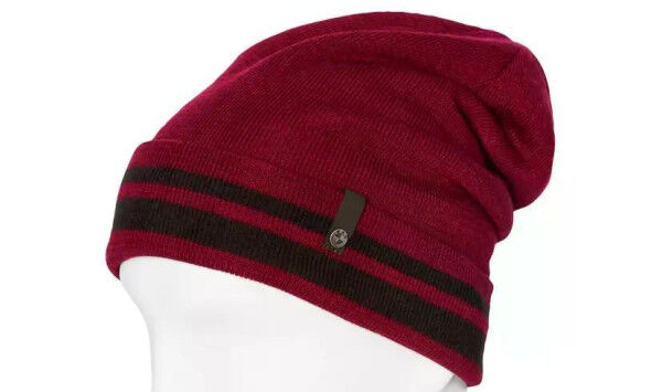BMW Motorrad Beanie Twin Stripes Rot