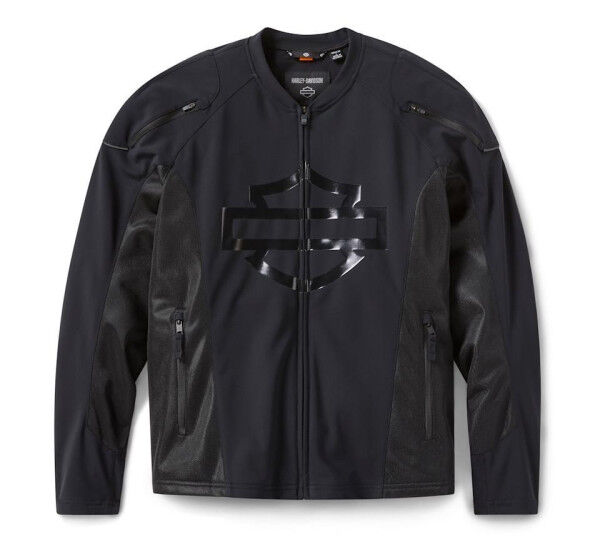 Harley Davidson Defiance Motorradjacke mit Protektoren für Herren