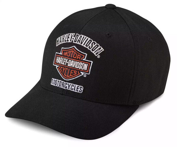 Harley-Davidson Baseball Cap Bar & Shield Traditional schwarz