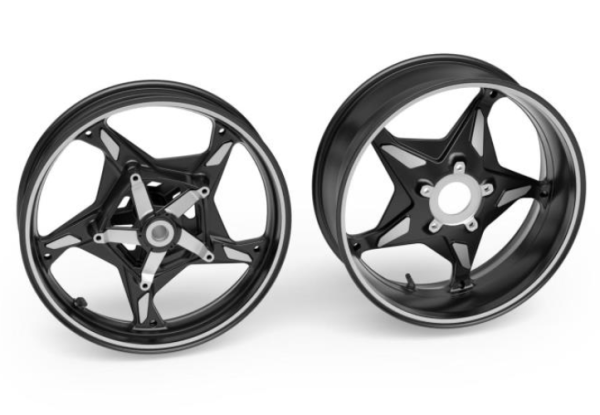 BMW Motorrad R1300R/RS Aluminium Felge Schwarz 3,50x17