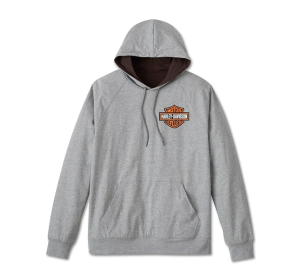 Harley Davidson Spirit of Freedom Hoodie Herren - Grau