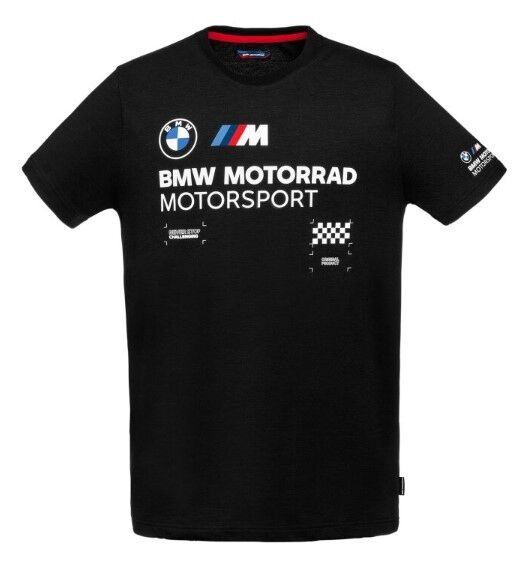 Motorrad T-Shirt M Motorsport Herren schwarz | BMW