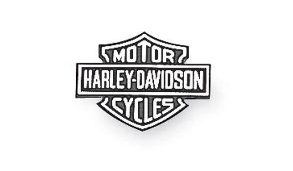 Harley Davidson Selbstklebendes Metall-Logo 99352-82Z