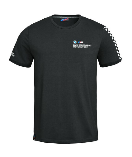 BMW Motorrad T-Shirt Motorsport Herren Schwarz