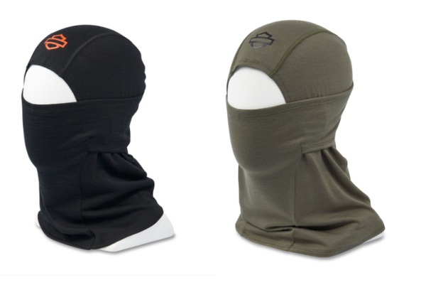 Harley Davidson Open Bar & Shield Merino Balaclava