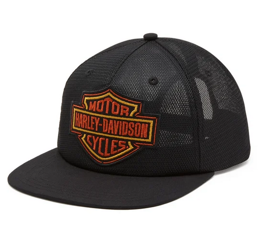 Harley Davidson Bar & Shield Switchback Mesh Crown Trucker Cap