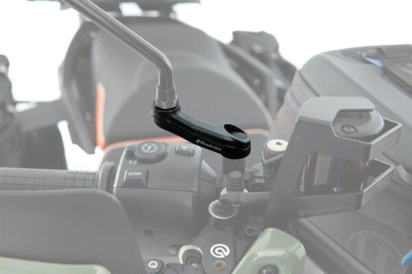 Wunderlich Spiegeladapter up + wide Pan America - schwarz