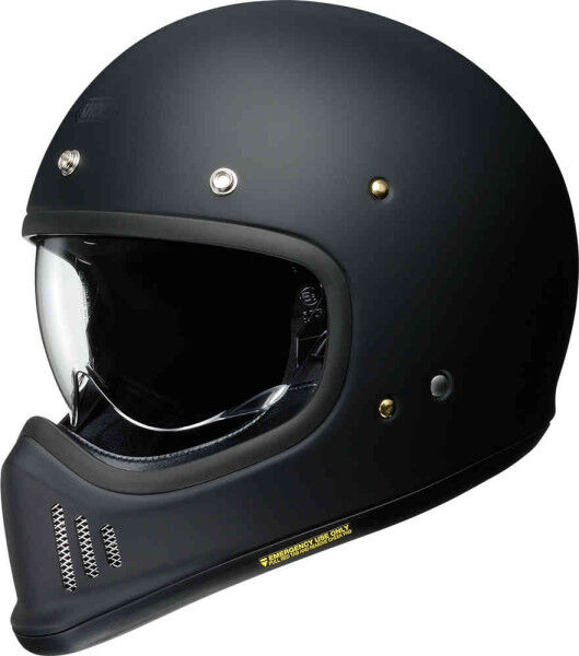 Shoei EX_Zero Helm Schwarz Matt