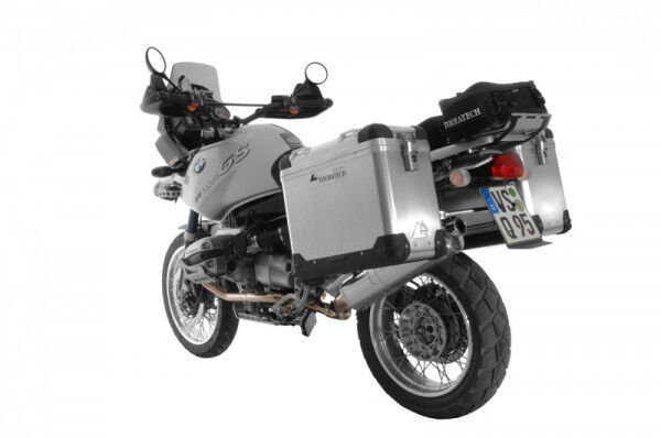 ZEGA Pro Koffersystem 38/45 Liter mit Edelstahlträger für BMW R1150GS/ R1150GS Adventure/ R1100GS/ R