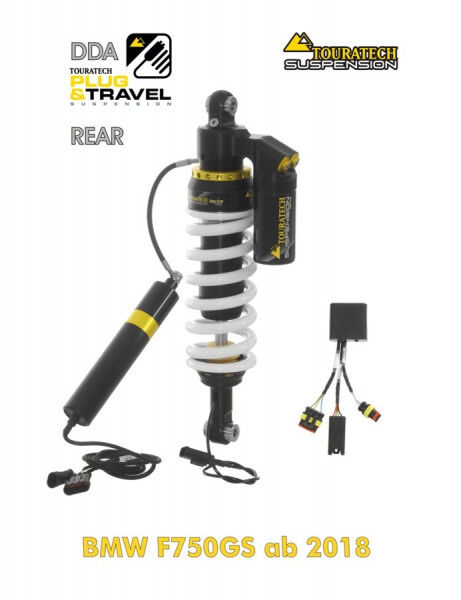 Touratech Suspension Federbein hinten für BMW F750 GS ab 2018 DDA / Plug & Travel