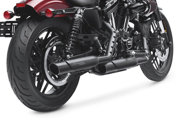 Harley Davidson Screamin' Eagle Slash Cut Schalldämpfer-Hitzeschilde - mattschwarz 65400405
