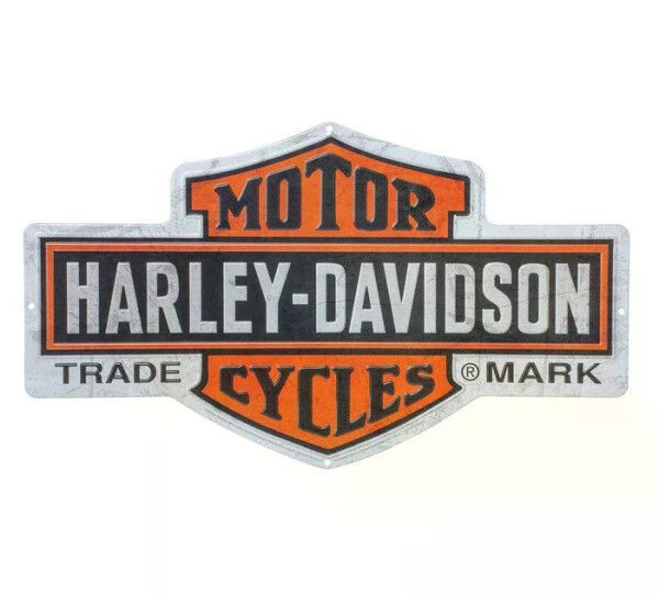 Harley Davidson Nostalgic Bar & Shield Blechschild