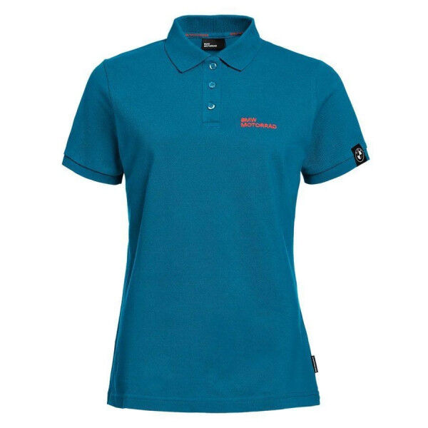 BMW Damen Poloshirt BMW Motorrad Blau