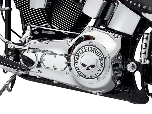 Harley Davidson Willie G Skull Kollektion Derby Deckel Chrom 25441-04A