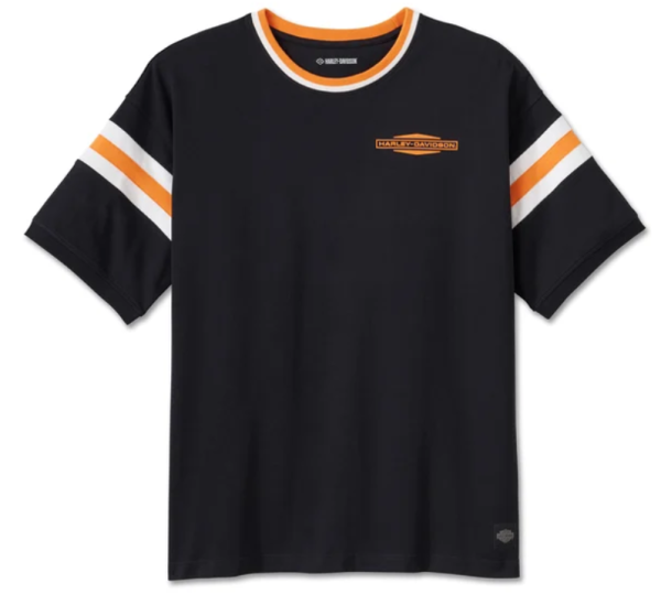 Harley Davidson Play On Drop Shoulder T-Shirt Herren