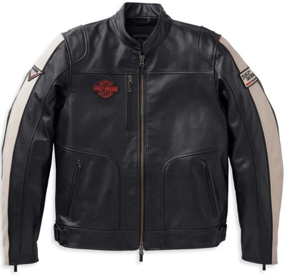 Harley Davidson Enduro Lederjacke für Herren