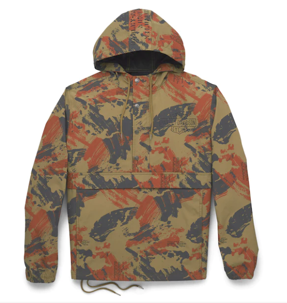 Harley-Davidson Camo-Anorak Essential Oil für Herren 97417-22VM