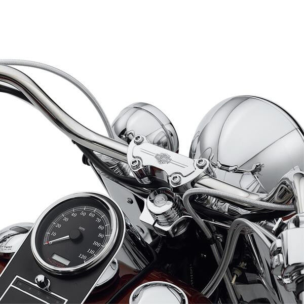 Harley Davidson Schrauben-Kit für Lenkerklemmstücke - Chrom 94452-05