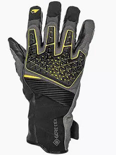 Touratech Motorradhandschuh Guardo Rambler GTX PRO Grau/Gelb