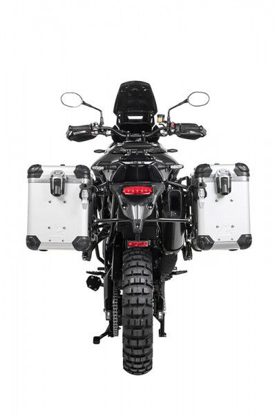 ZEGA Evo Koffersystem And-S 38/45 Liter mit Edelstahlträger schwarz für Triumph Tiger 900