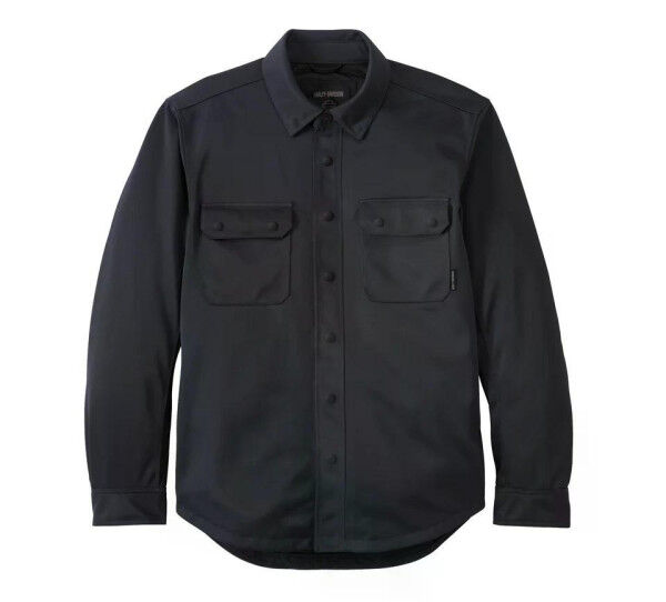 Harley Davidson Willie G® Skull Graphic Mesh Operative Riding Shirt Jacket