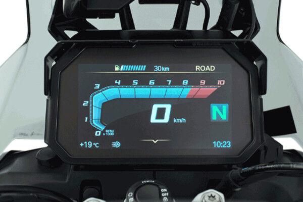 Wunderlich TFT-Display Diebstahlschutz mit Blendschutzvorbereitung F 900 GS