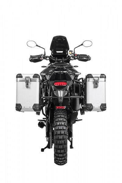 ZEGA Pro Koffersystem And-S 31/38 Liter mit Edelstahlträger schwarz für Triumph Tiger 900