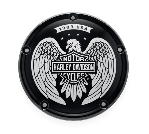 Harley Davidson Eagle Bar & Shield Derby Deckel