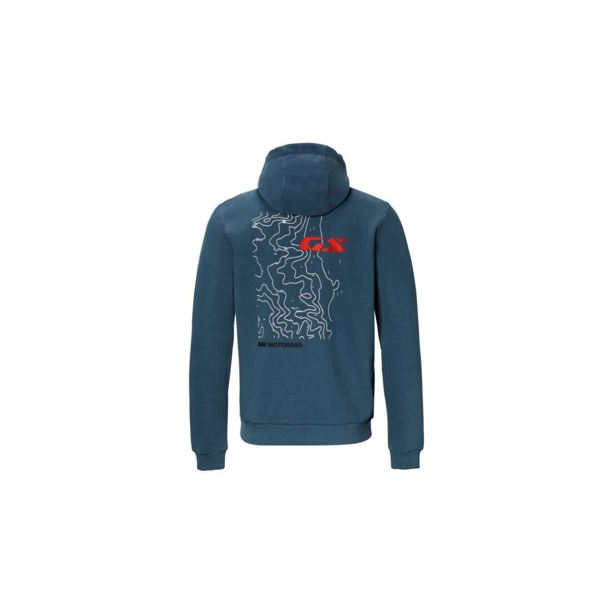 Motorrad Zip-Hoodie GS blue | BMW