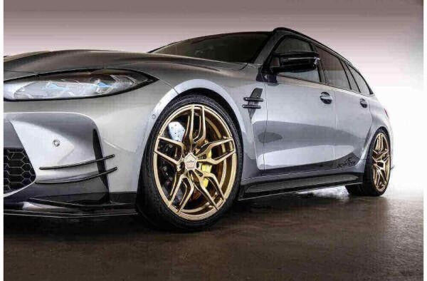 AC Schnitzer 20/21" Radsatz AC4 geschmiedet Techgold Michelin für BMW M3 G80/G81