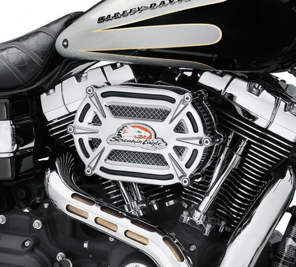 Harley-Davidson SCREAMIN' EAGLE EXTREME BILLET VENTILATOR LUFTFILTER-KIT - CHROM 29400223