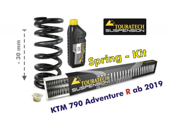 Tieferlegung um -30mm für KTM 790 Adventure R ab 2019 Austauschfedern