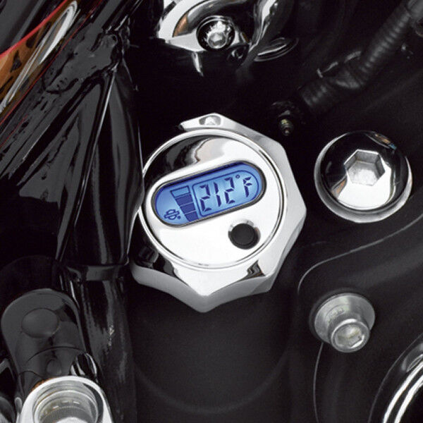 Harley Davidson Peilstab für Ölstand und Öltemperatur mit beleuchteter LCD-Anzeige 62700005A