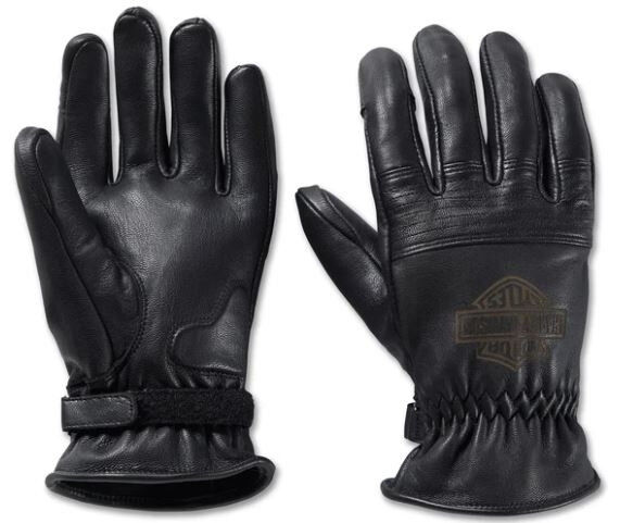 Harley Davidson Helm Arbeitshandschuhe aus Leder für Herren