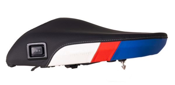 Komfortsitzbank "Style red blue" Fresh Touch Sozius beheizt für BMW R1300GS