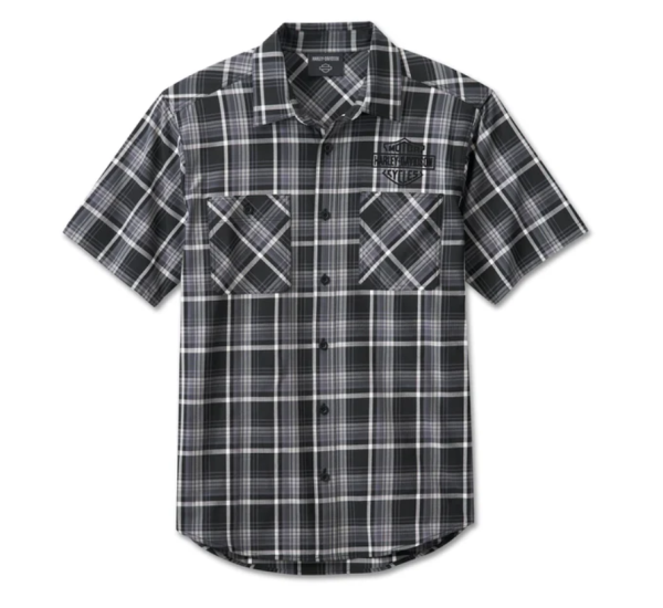 Harley Davidson Spirit of Freedom Hemd Herren - Black Plaid