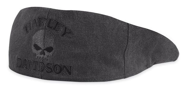 Harley Davidson Herren Cotton Skull Ivy Cap Schwarz 99471-10VM